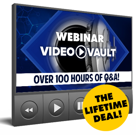 Webinar Vault (LIFETIME UPDATES) *